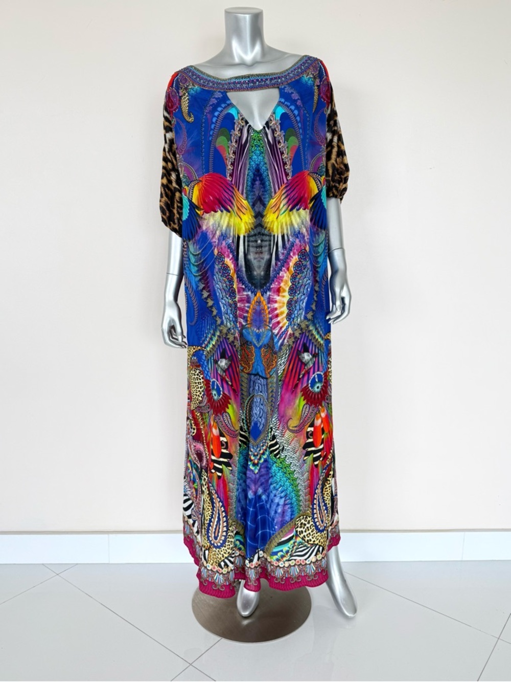 Camilla long silk dress size S/M Authentic